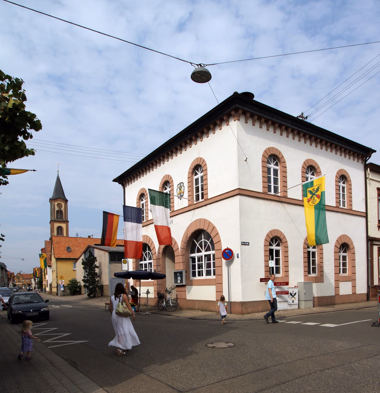 Stadtansicht von Zeiskam