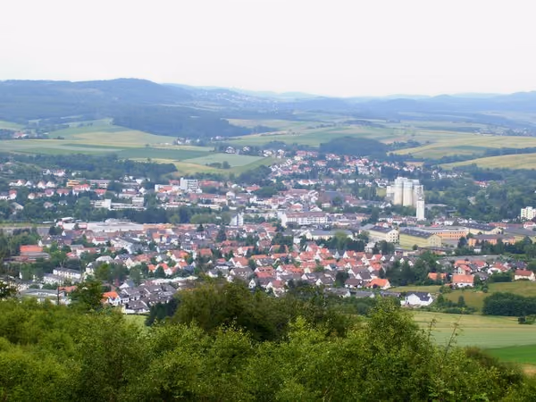 Stadtansicht von Lebach