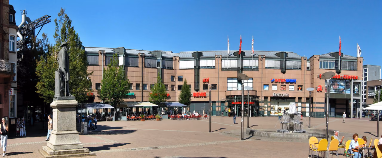 Stadtansicht von Neunkirchen