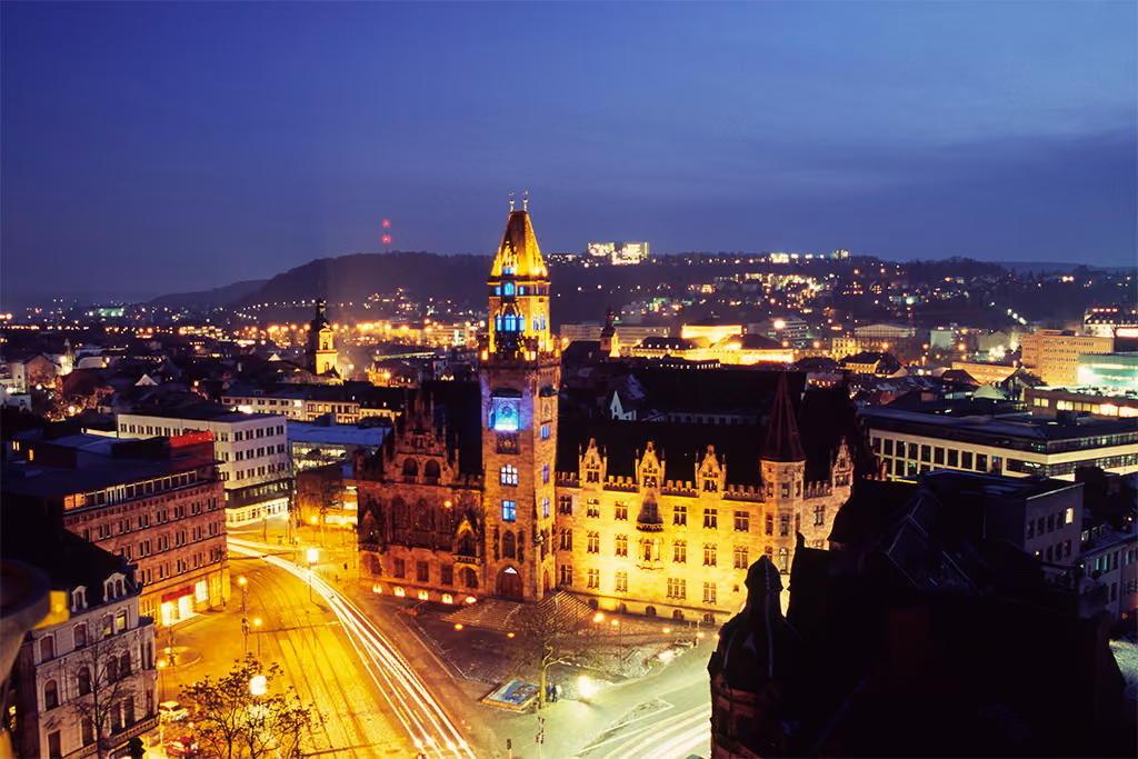 Stadtansicht von Saarbrücken