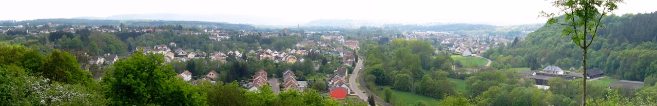 Stadtansicht von Schmelz