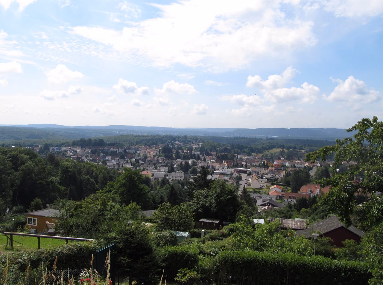 Stadtansicht von Spiesen-Elversberg