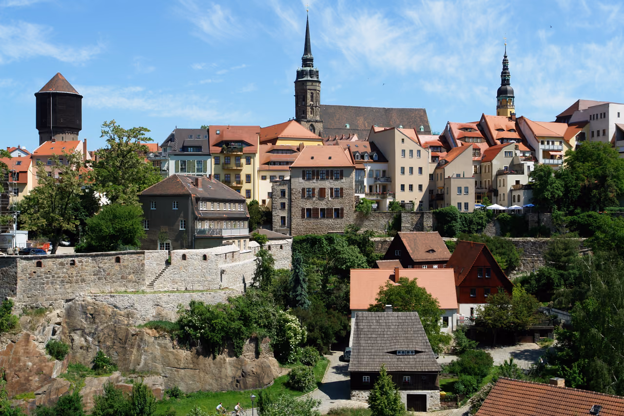 Stadtansicht von Bautzen