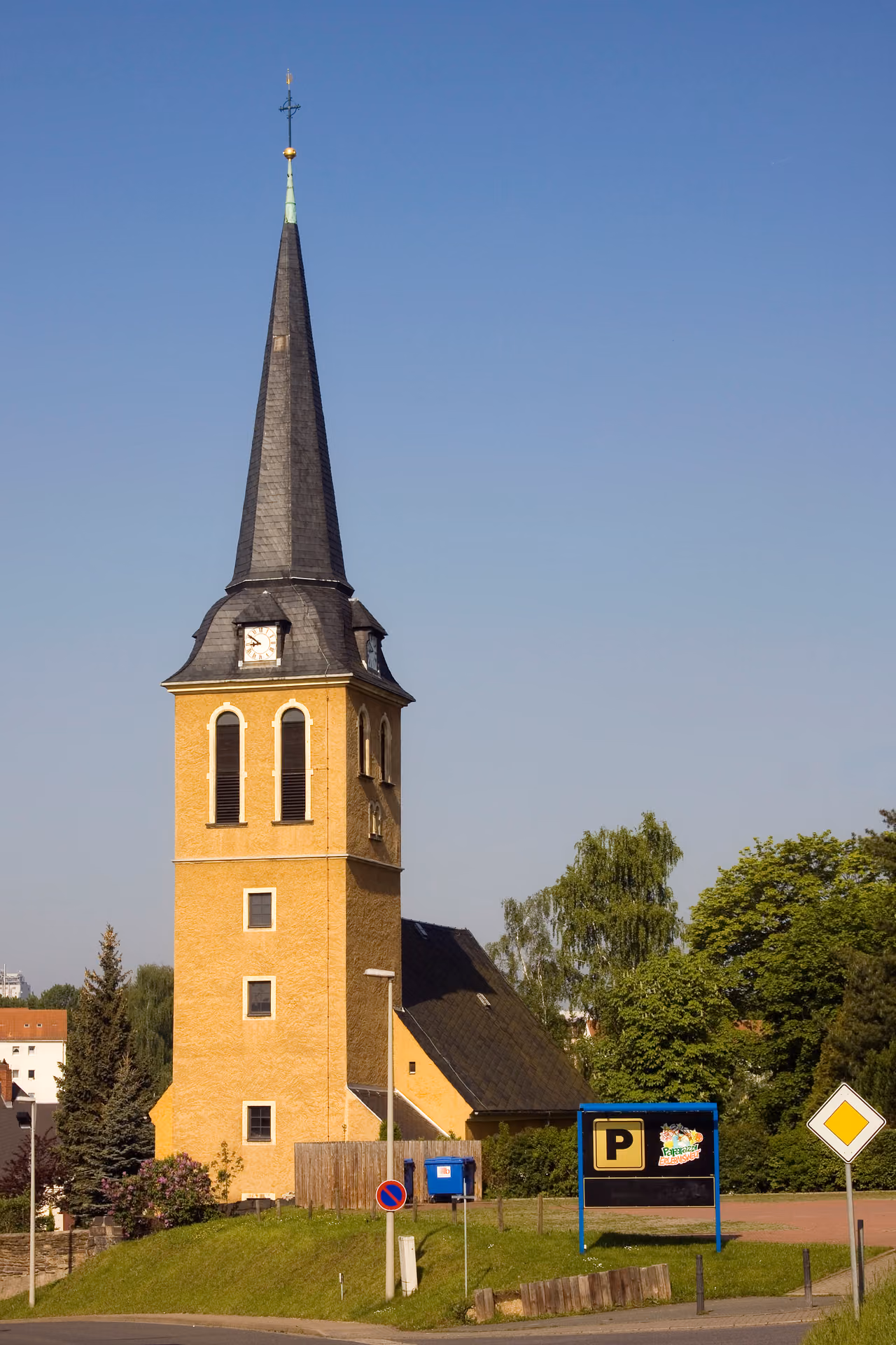 Stadtansicht von Bobritzsch-Hilbersdorf