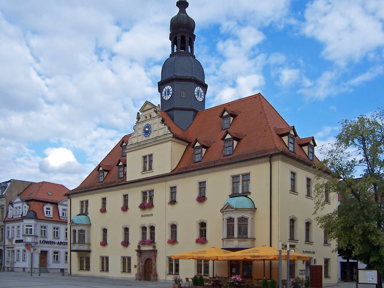 Stadtansicht von Borna