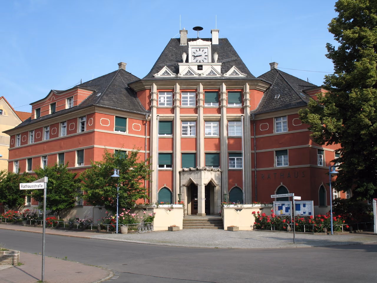 Stadtansicht von Borsdorf