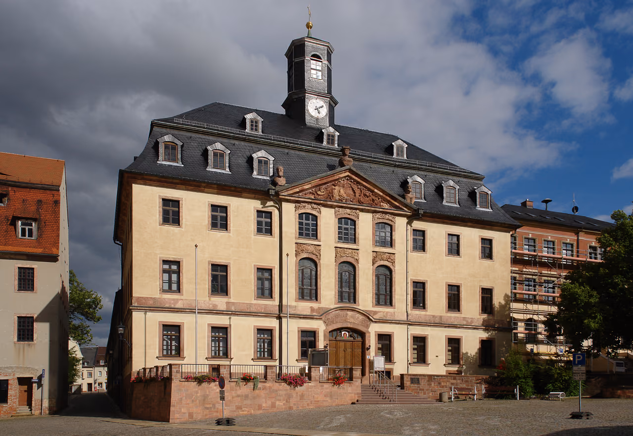 Stadtansicht von Burgstädt