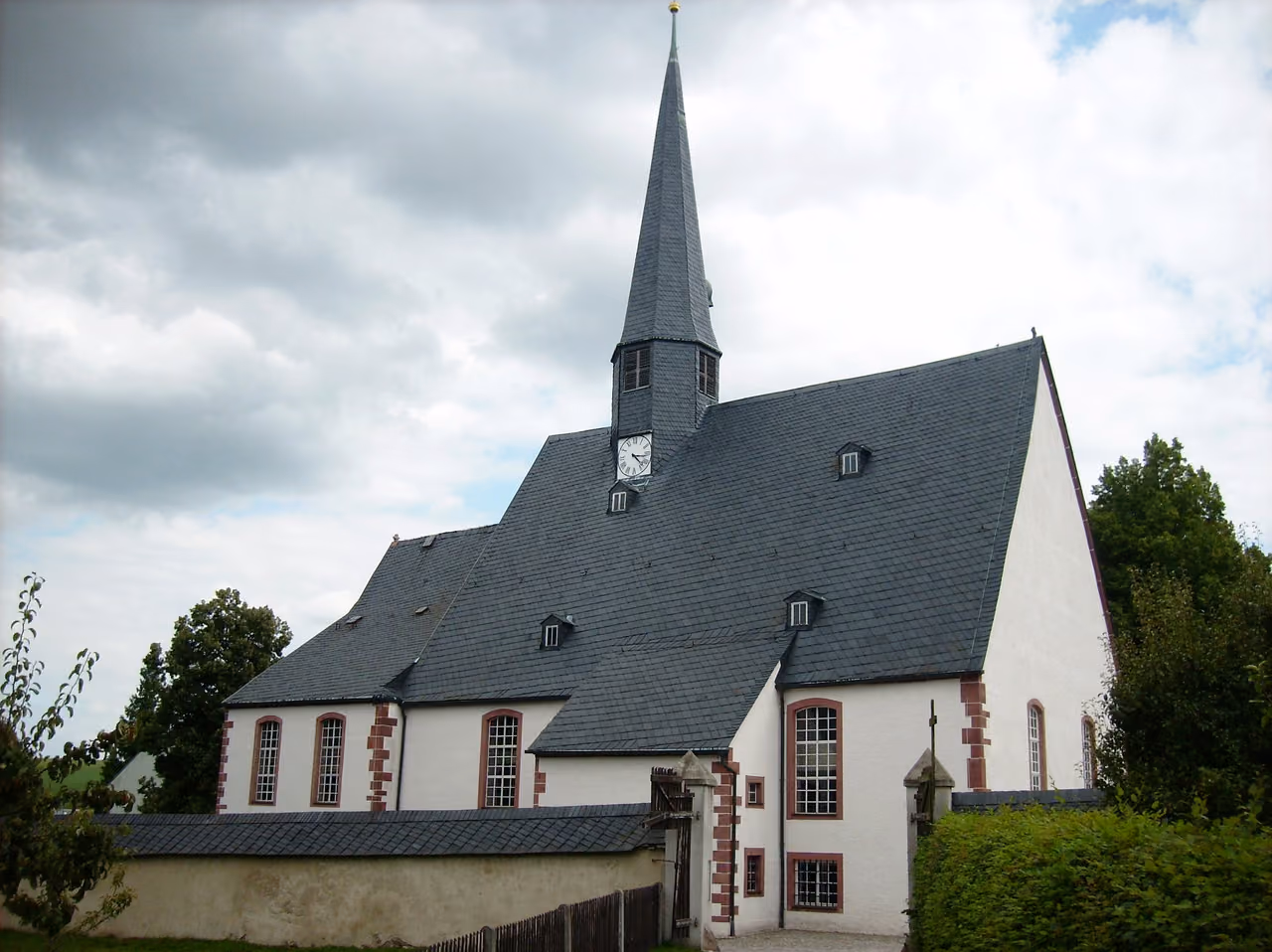 Stadtansicht von Claußnitz