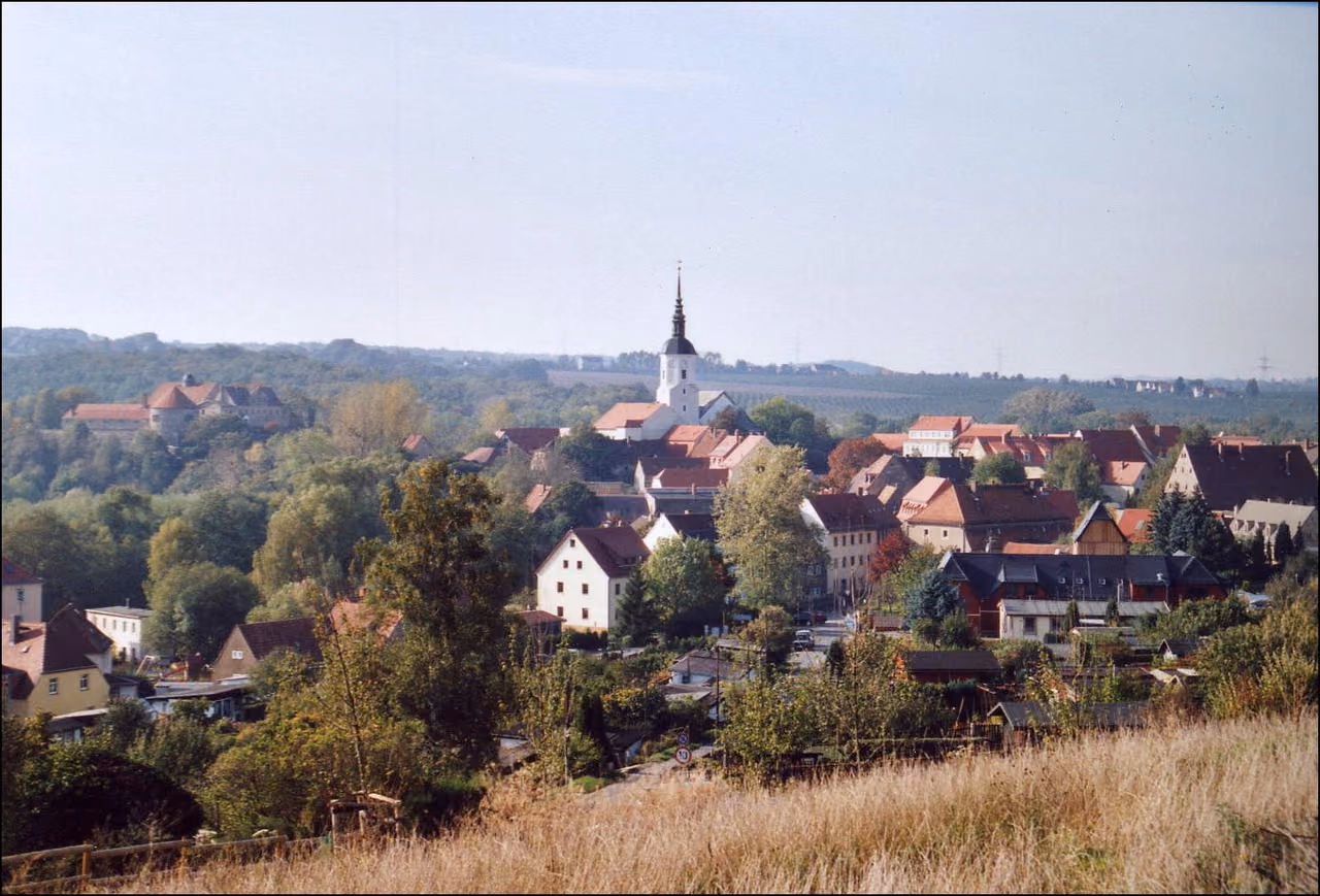 Stadtansicht von Dohna