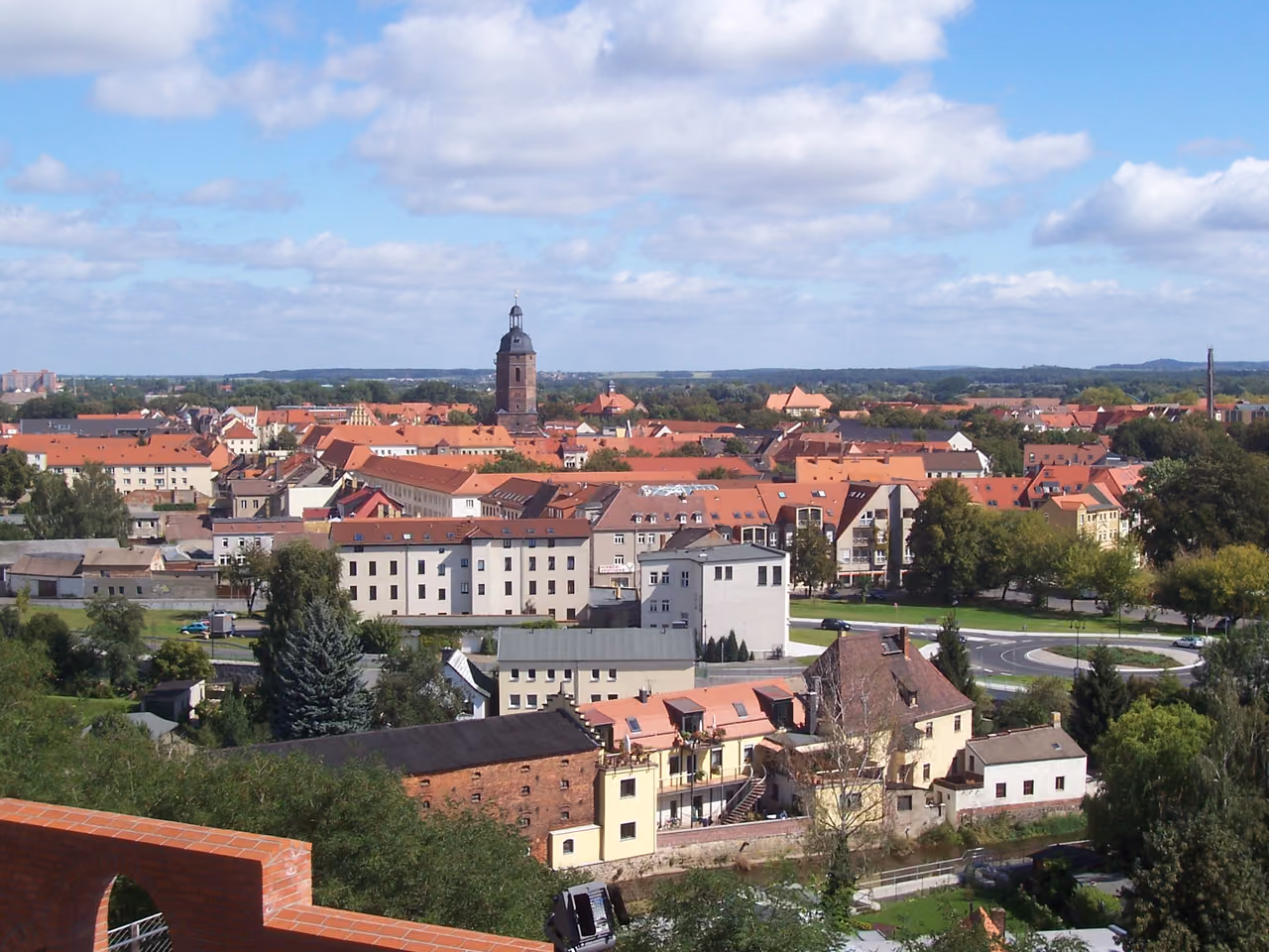 Stadtansicht von Eilenburg