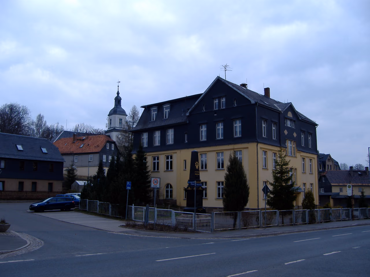 Stadtansicht von Fraureuth