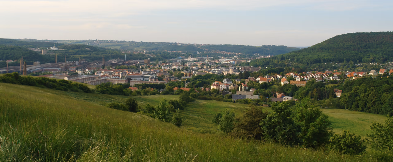 Stadtansicht von Freital