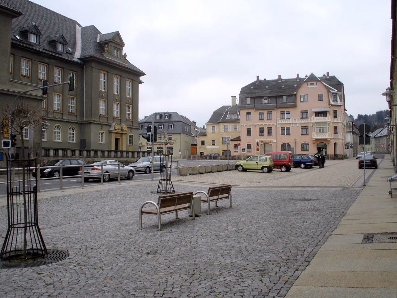 Stadtansicht von Geyer