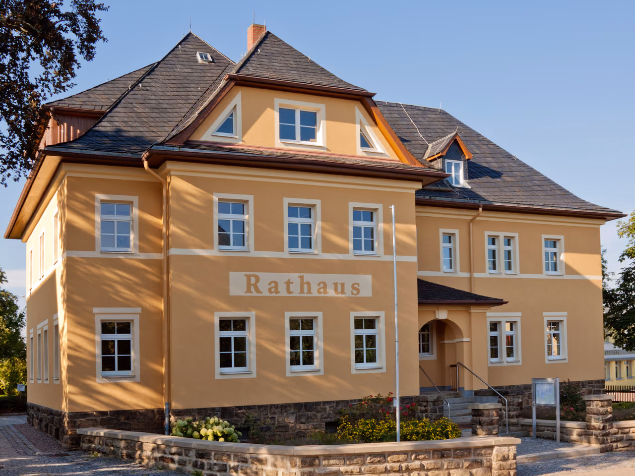 Stadtansicht von Großschirma