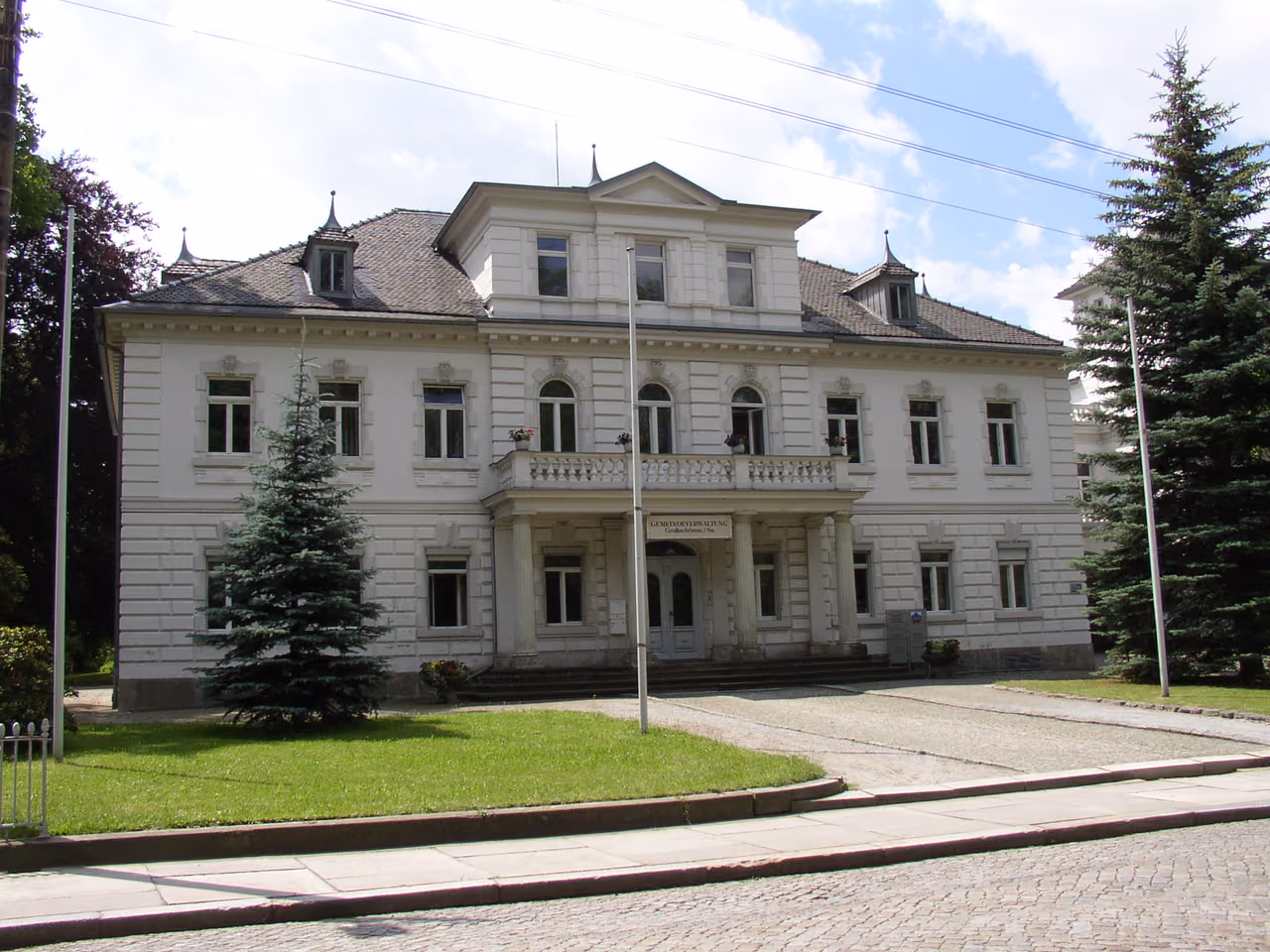 Stadtansicht von Großschönau