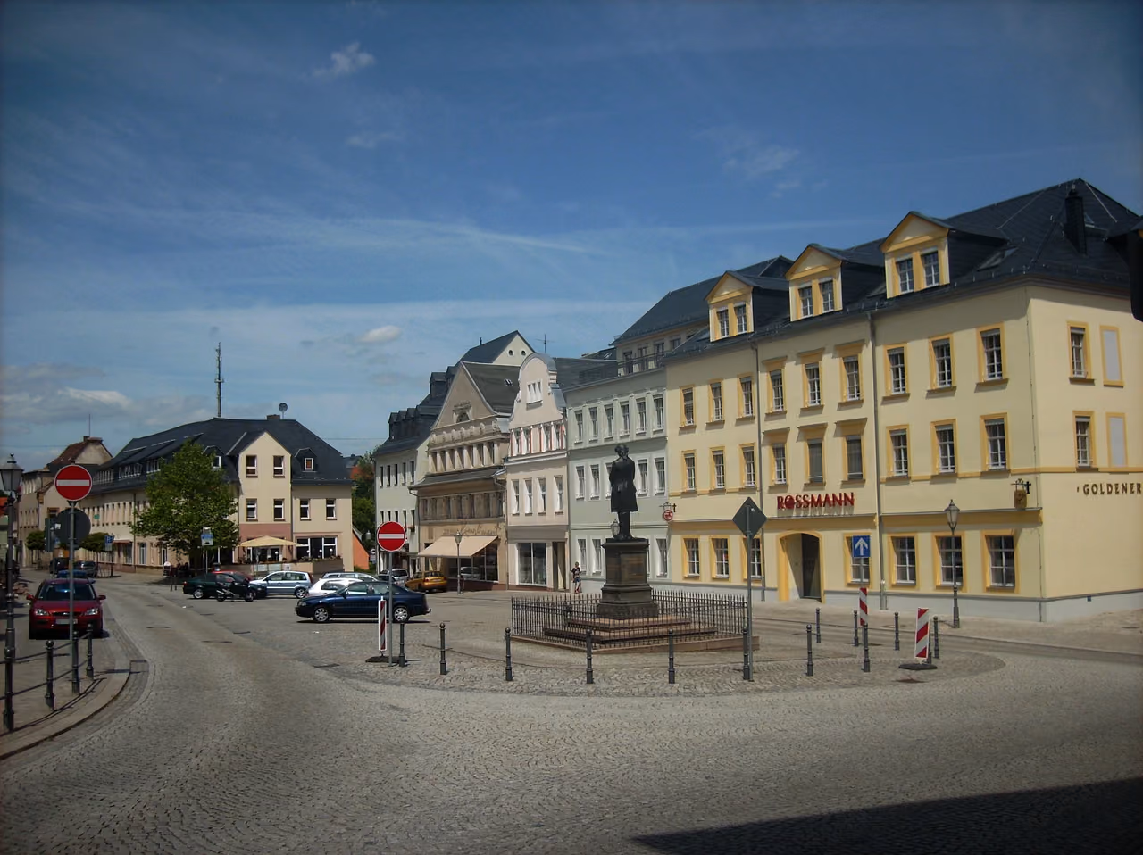 Stadtansicht von Hainichen