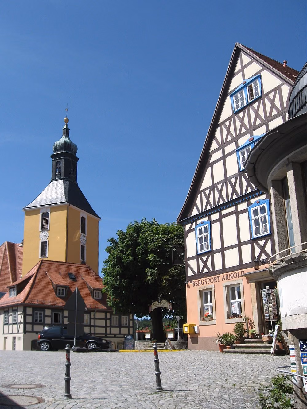 Stadtansicht von Hohnstein