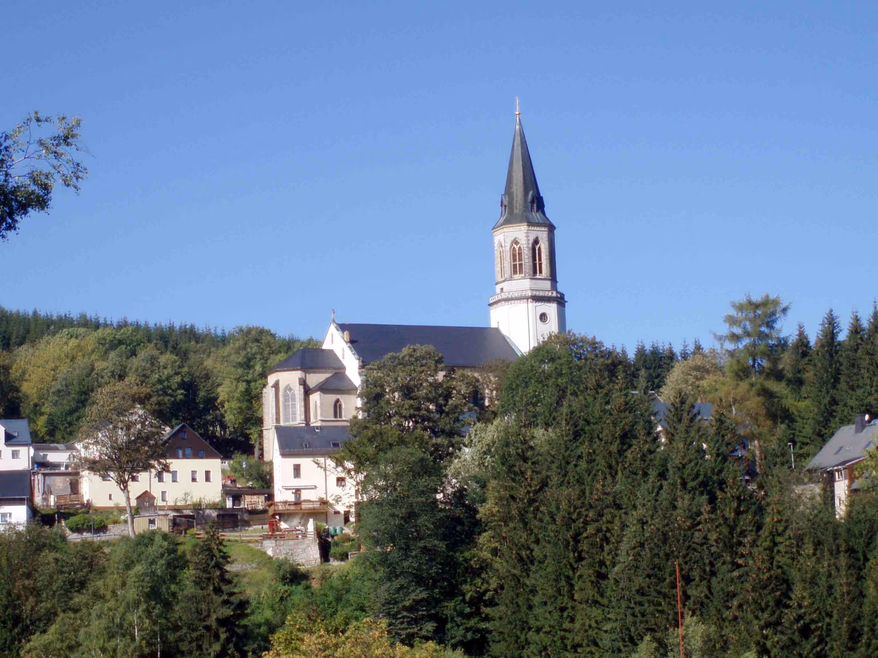 Stadtansicht von Johanngeorgenstadt