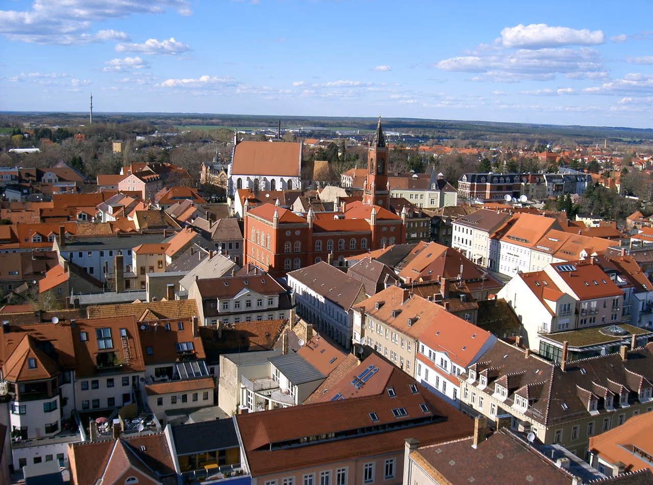 Stadtansicht von Kamenz