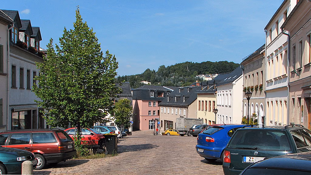Stadtansicht von Kirchberg