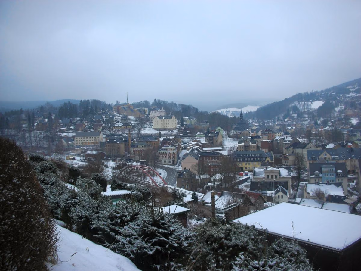 Stadtansicht von Klingenthal