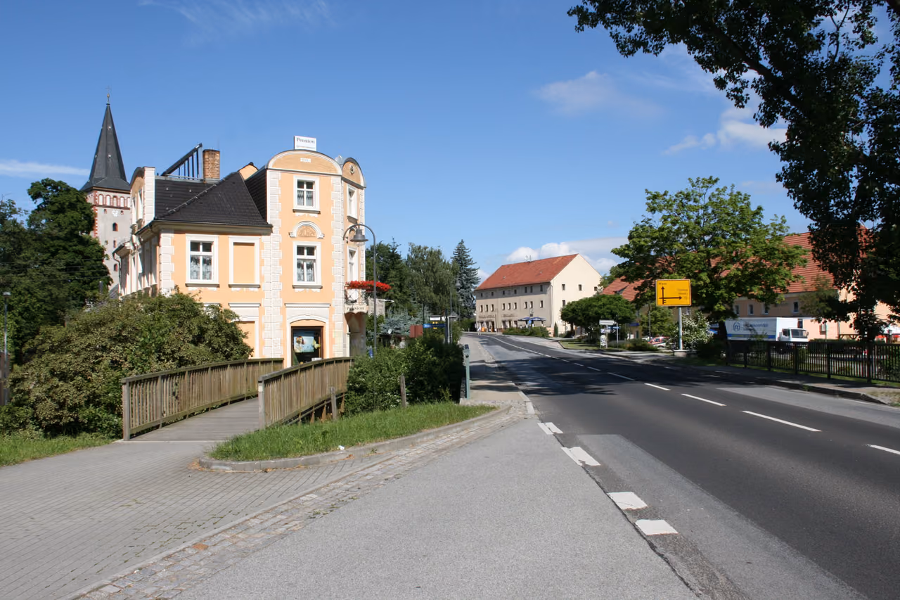 Stadtansicht von Kodersdorf