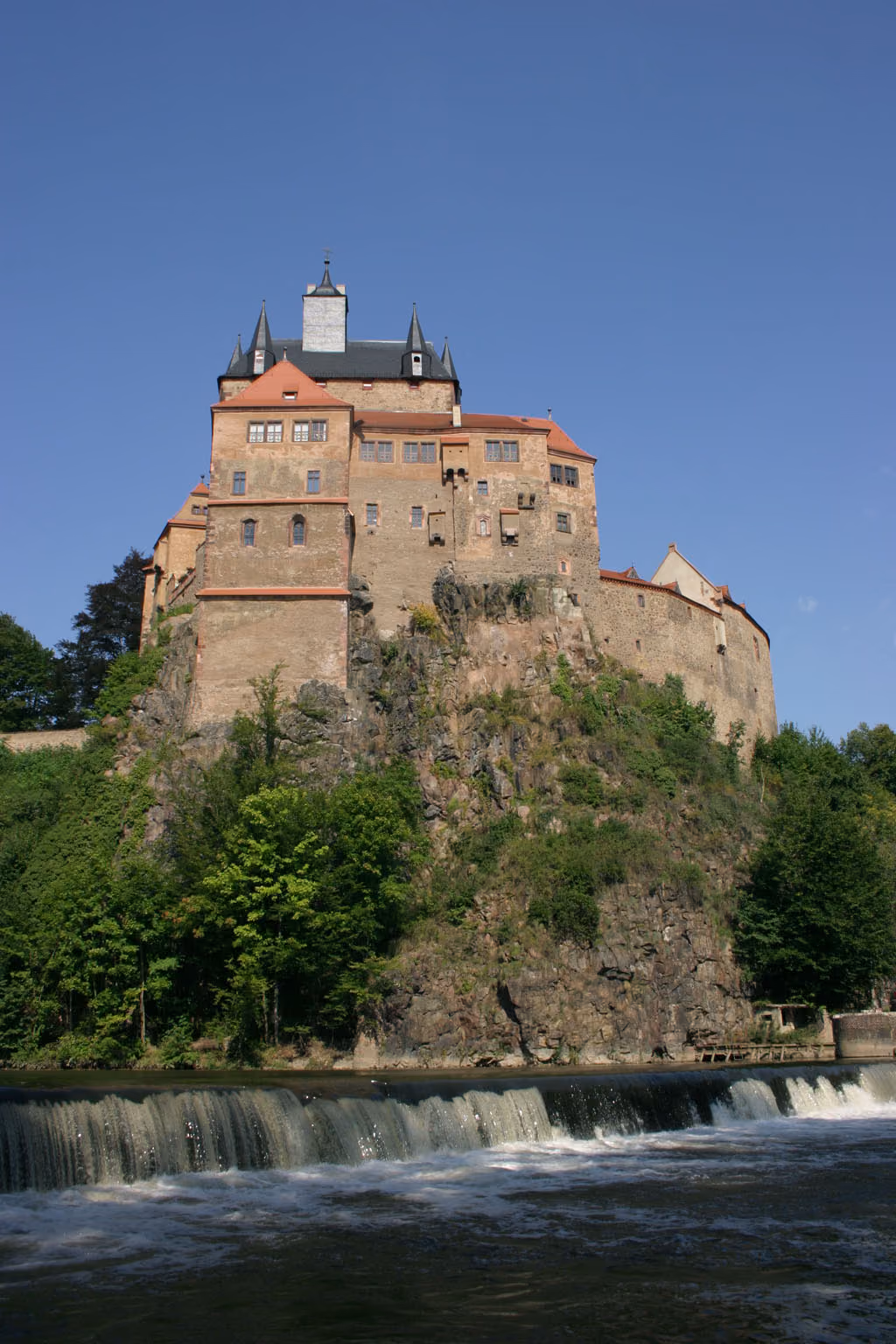 Stadtansicht von Kriebstein