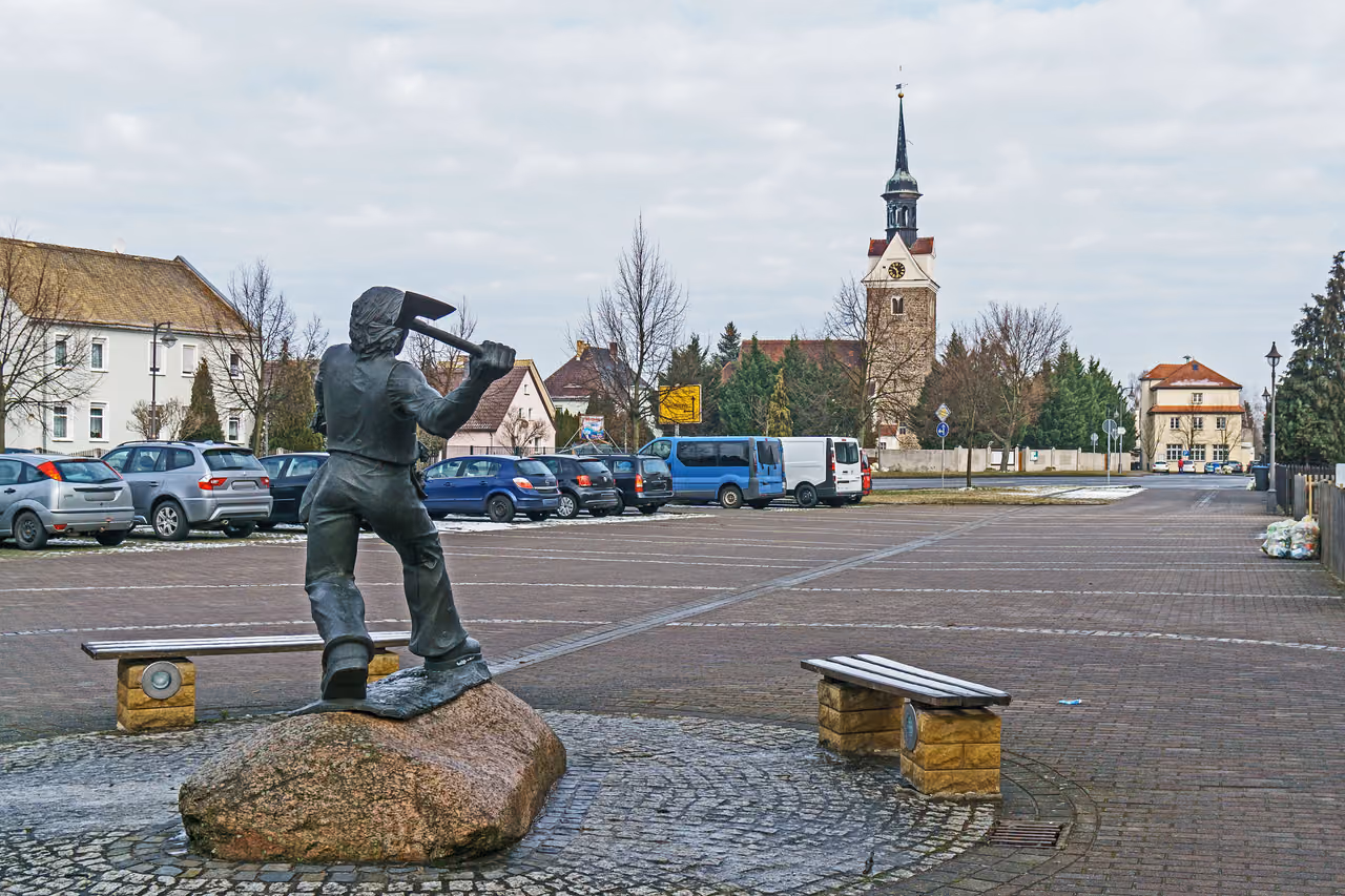 Stadtansicht von Mockrehna