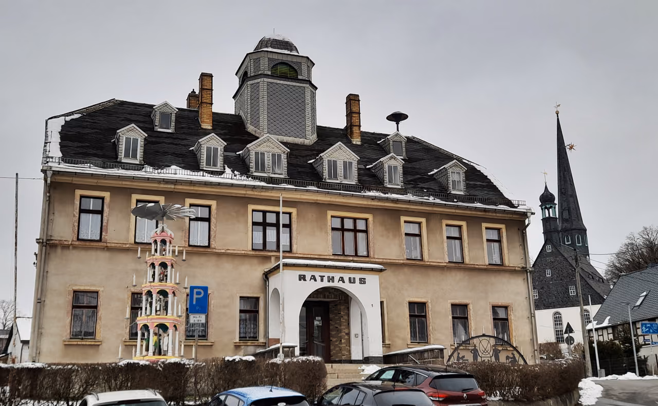 Stadtansicht von Mülsen