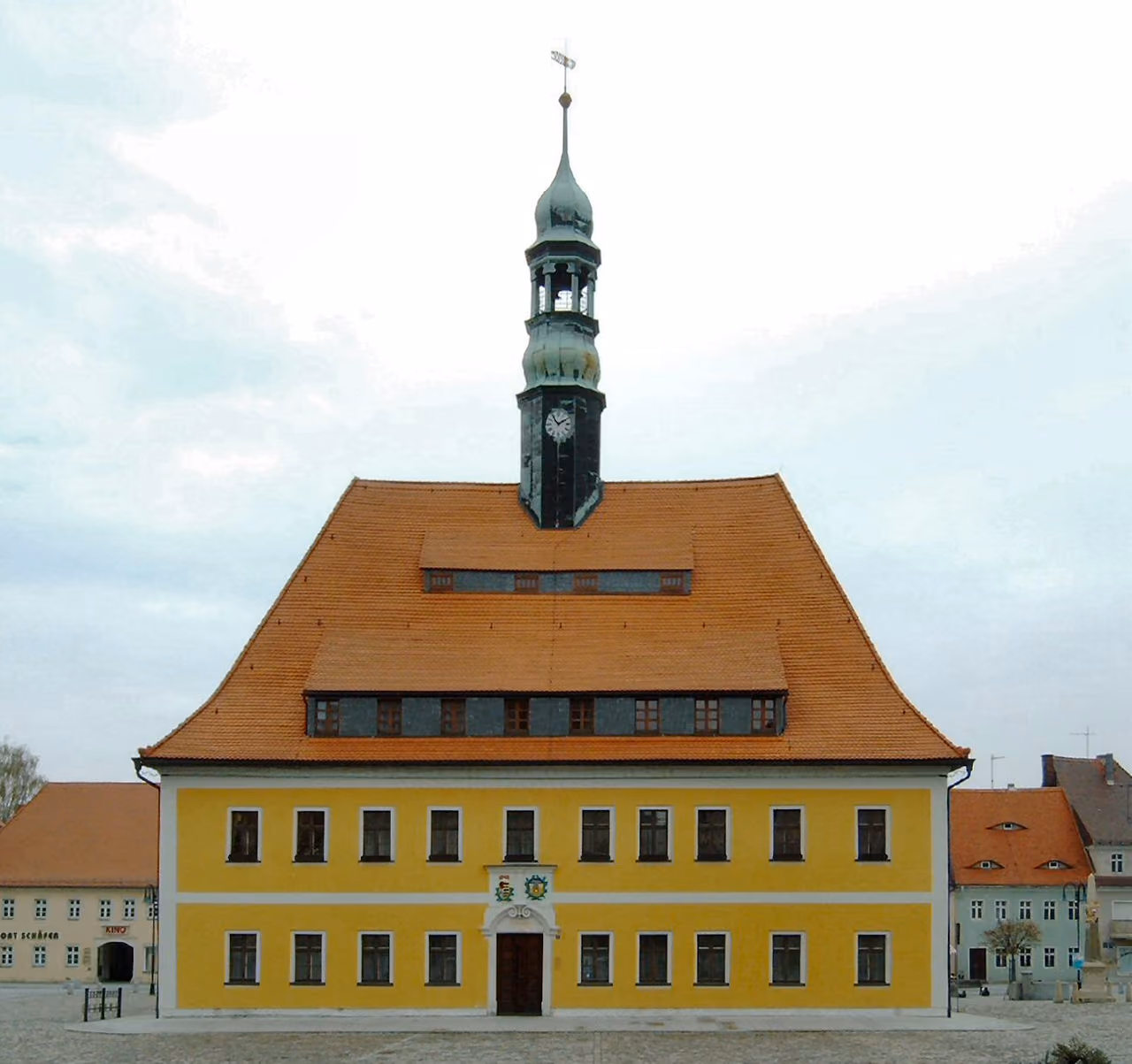 Stadtansicht von Neustadt / Sachsen