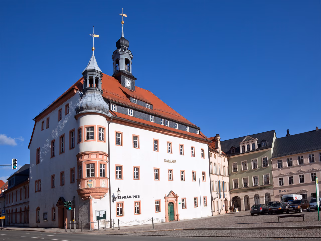 Stadtansicht von Oederan