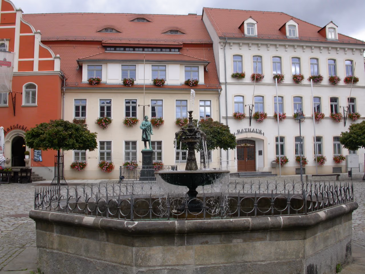 Stadtansicht von Pulsnitz