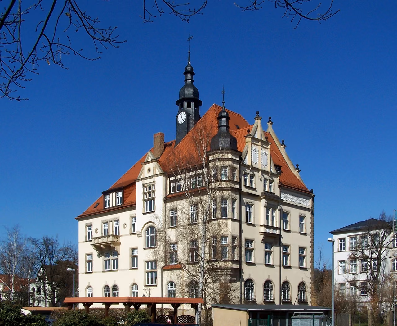 Stadtansicht von Radebeul