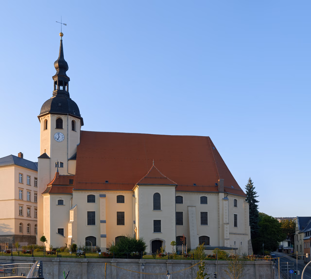 Stadtansicht von Reichenbach im Vogtland
