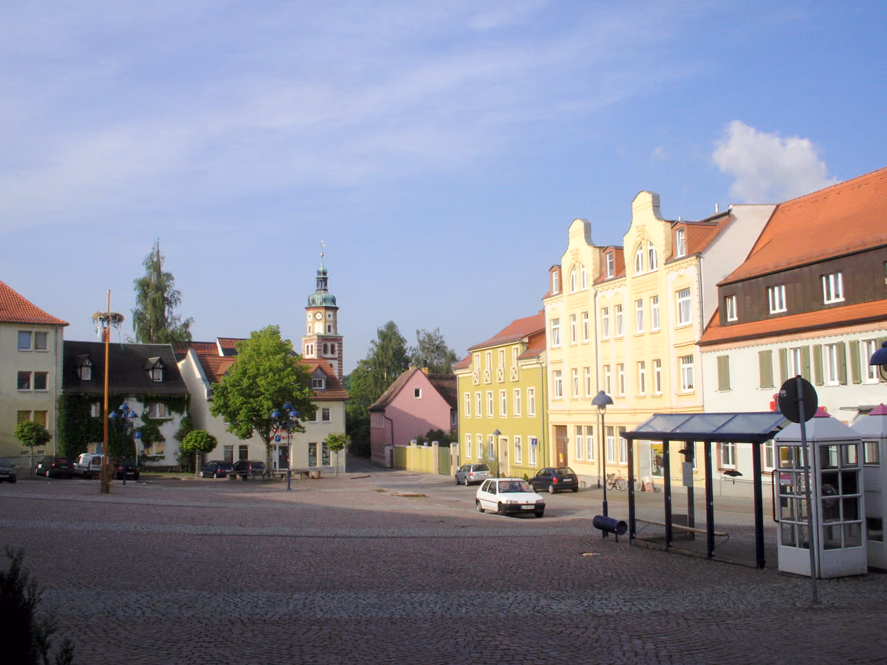 Stadtansicht von Rötha