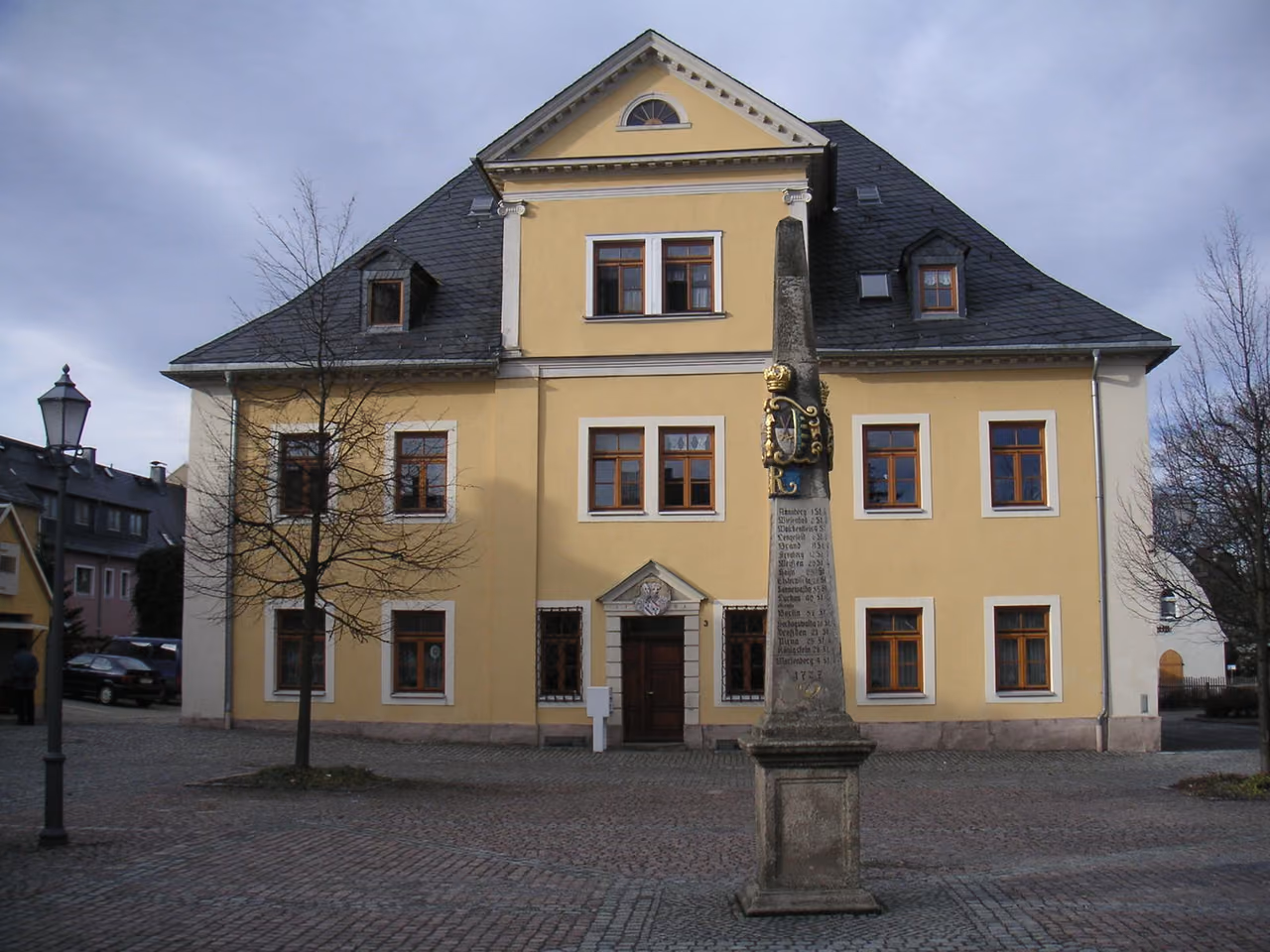 Stadtansicht von Schlettau