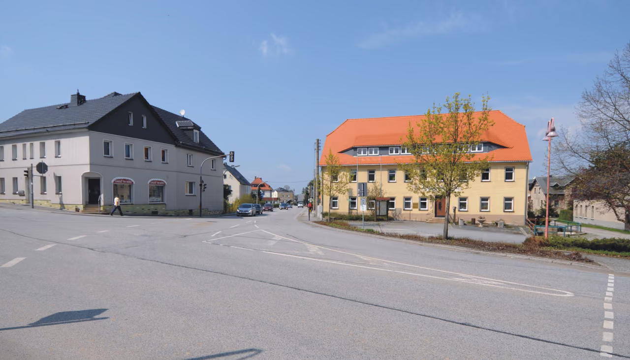 Stadtansicht von Steinigtwolmsdorf