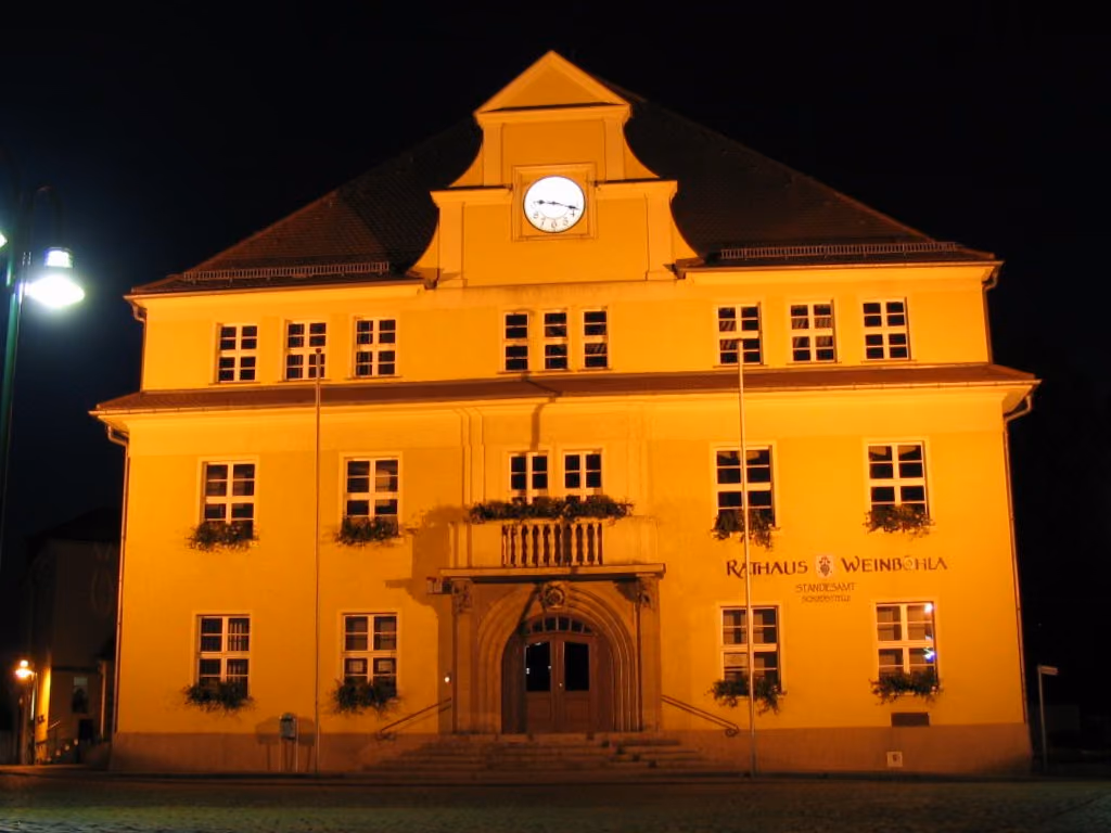 Stadtansicht von Weinböhla