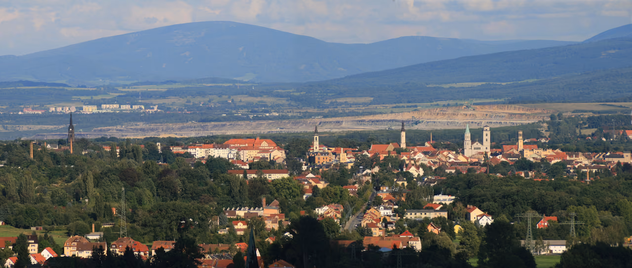 Stadtansicht von Zittau