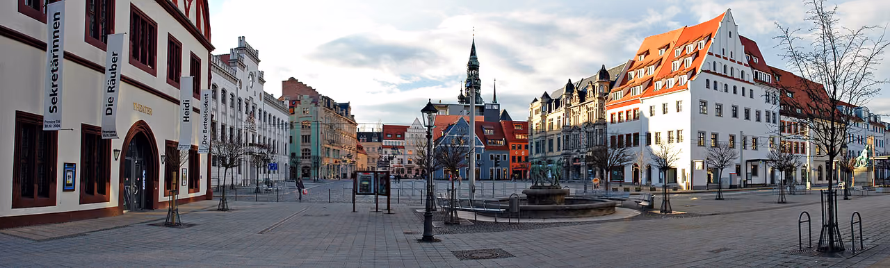 Stadtansicht von Zwickau