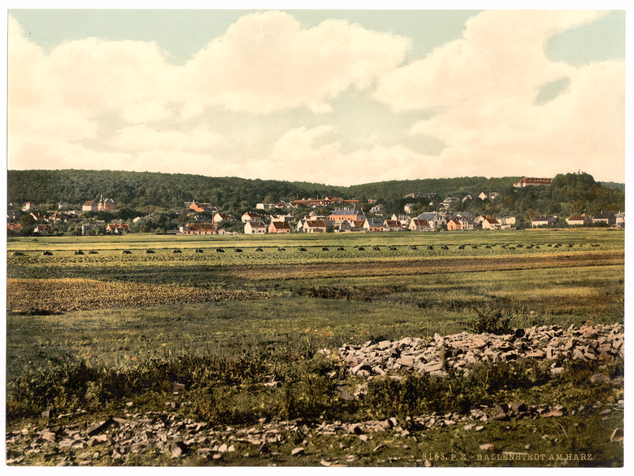 Stadtansicht von Ballenstedt