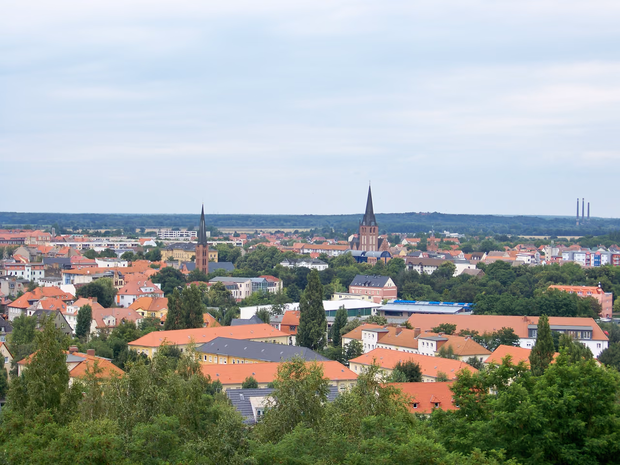 Stadtansicht von Bitterfeld-Wolfen