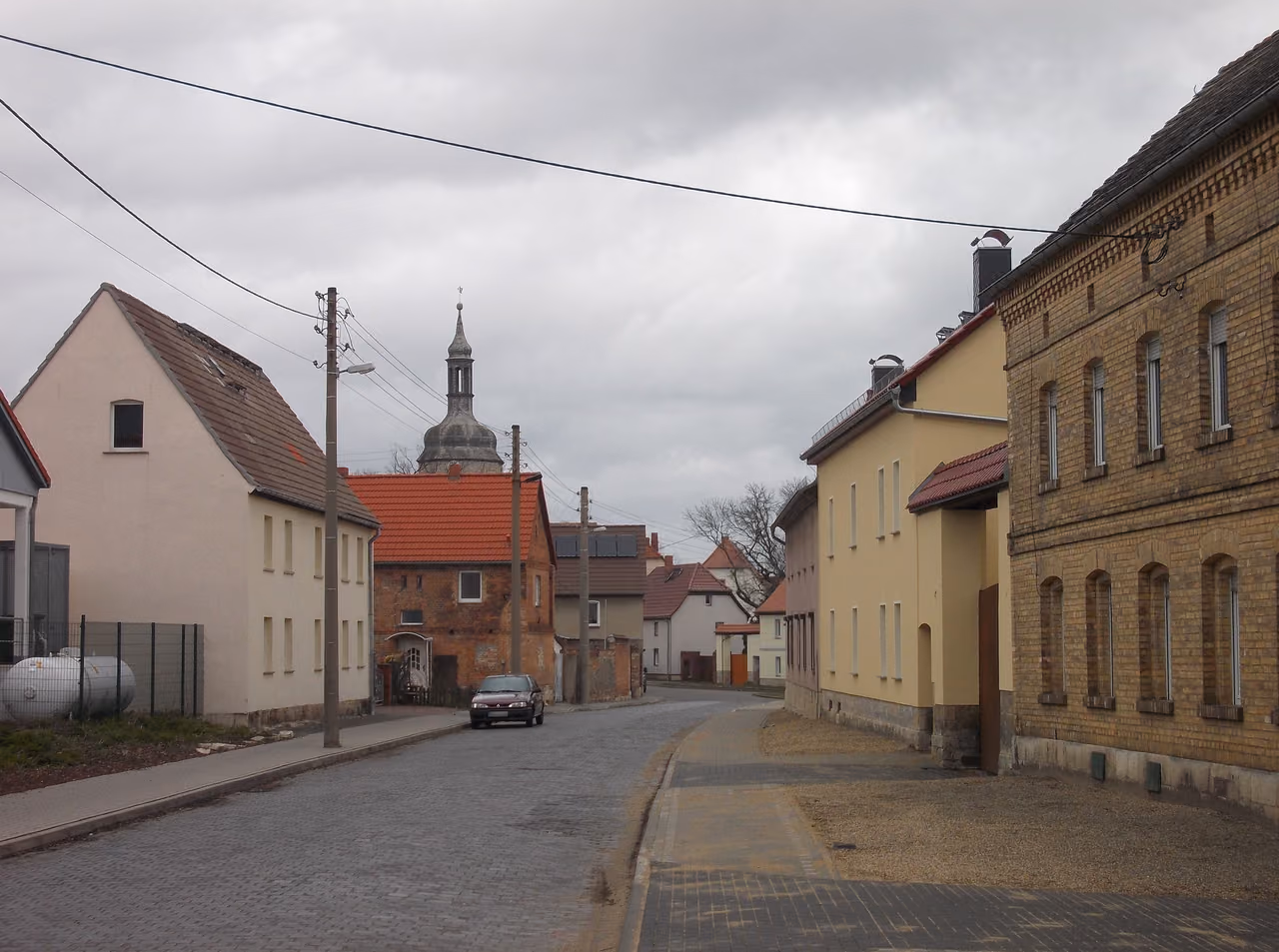 Stadtansicht von Braunsbedra