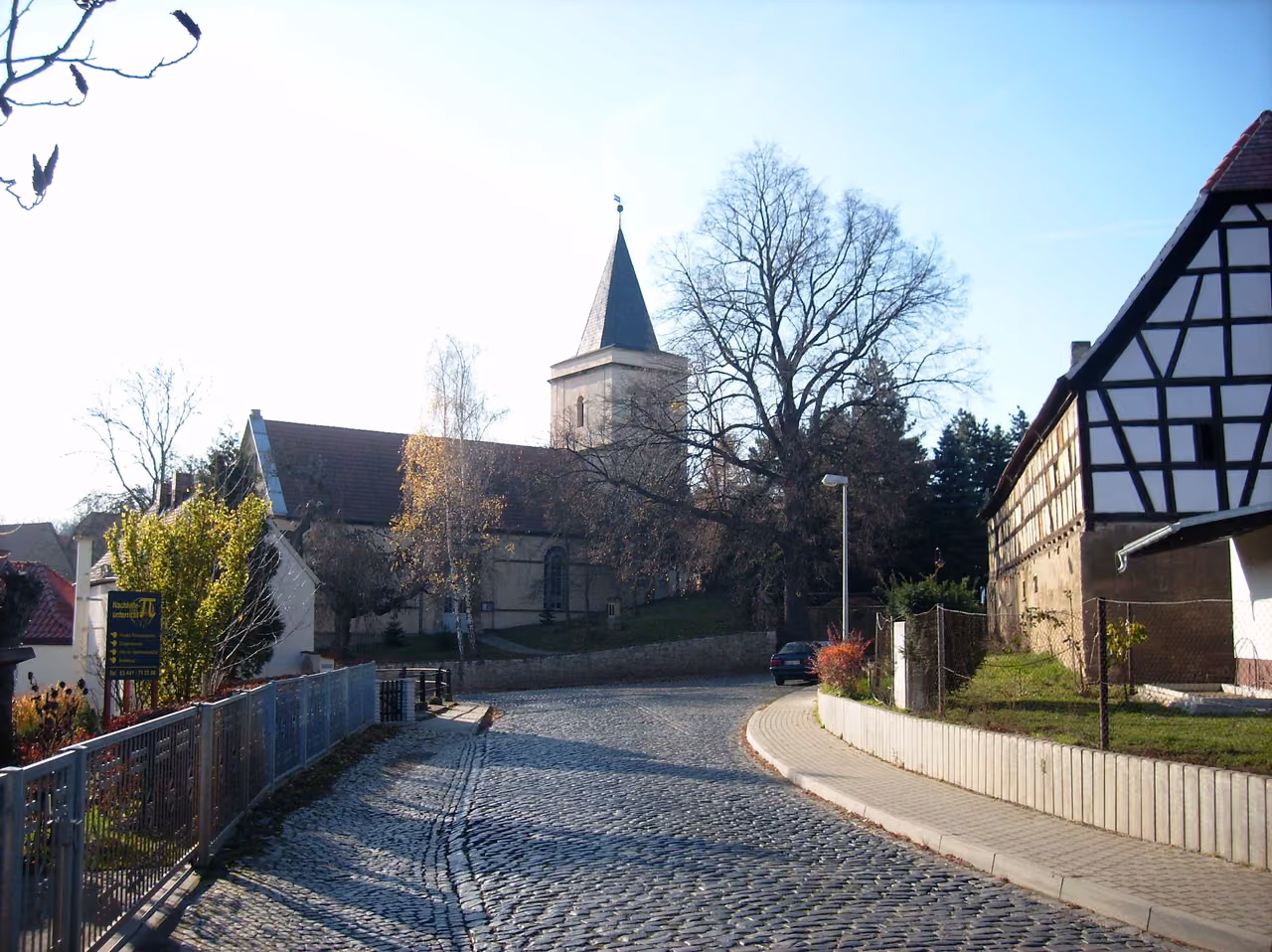 Stadtansicht von Elsteraue