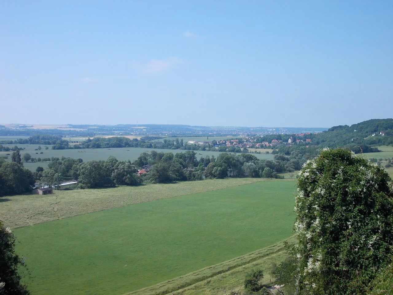 Stadtansicht von Goseck
