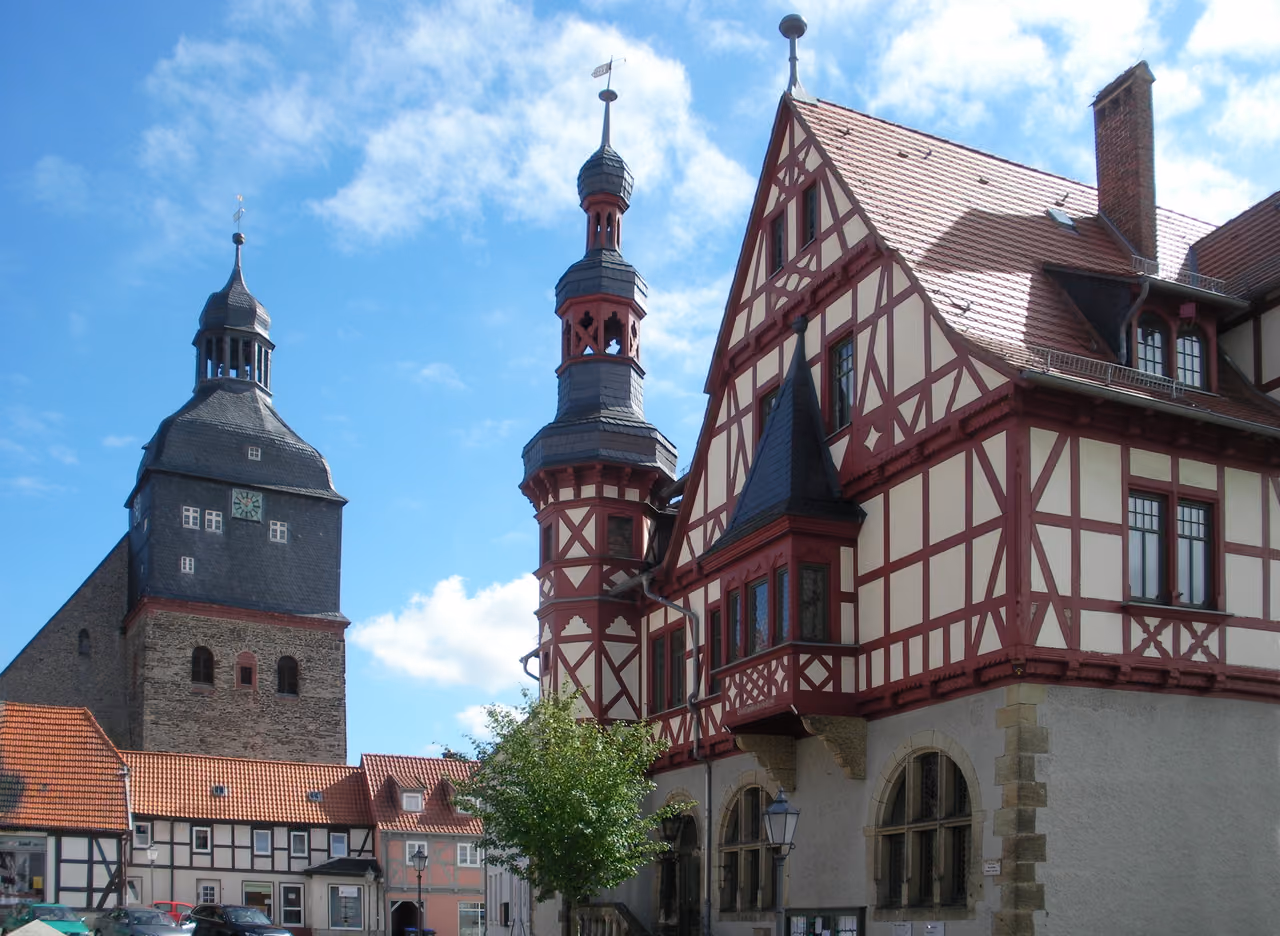 Stadtansicht von Harzgerode