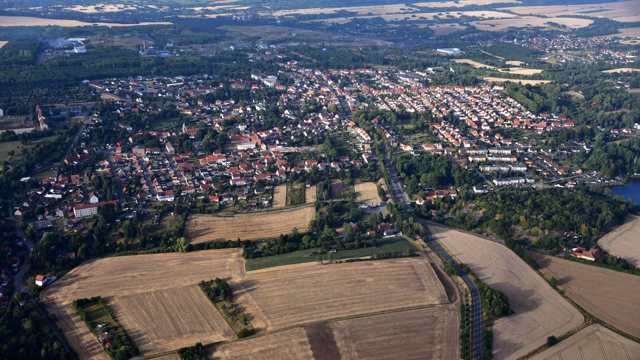 Stadtansicht von Helbra