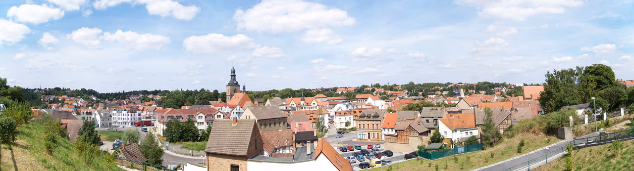 Stadtansicht von Hettstedt