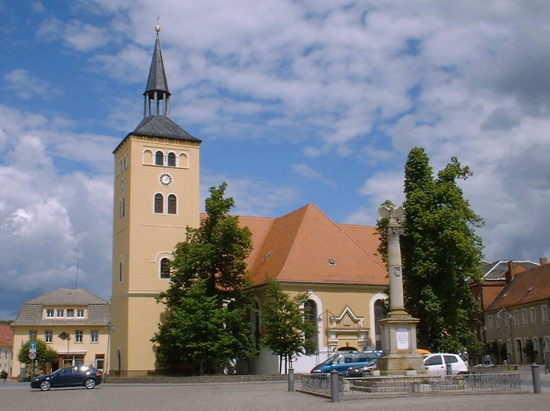 Stadtansicht von Jessen (Elster)