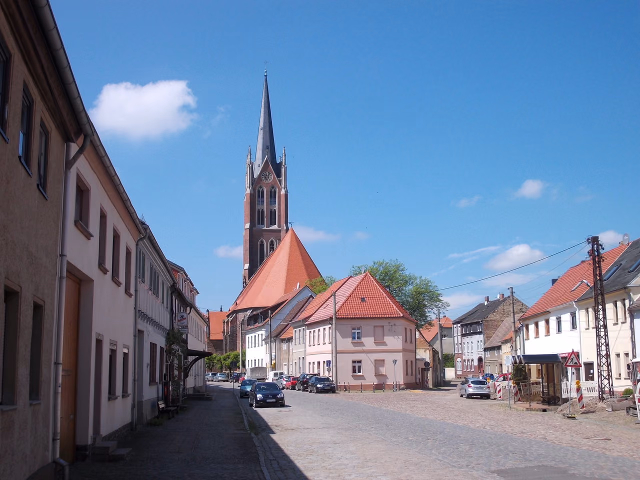 Stadtansicht von Kemberg